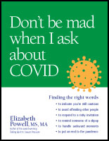 Don't be mad when I ask about COVID book cover